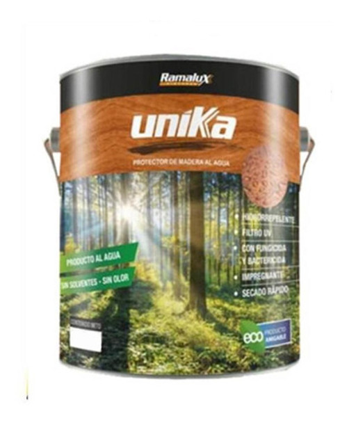 Protector Para Madera Nogal Al Agua Unikal 3.6l G P 0 Protector Para Madera Nogal Al Agua Unikal 3.6l G P 0