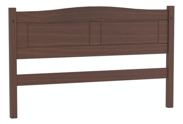 Respaldo Somier Cama 2 Plazas Linea Mexicana Nogal E110 0