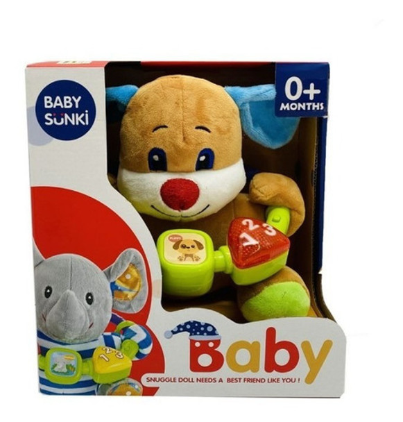 Peluche Soft Didactico Perro Con Luz Y Sonido - Children's 0
