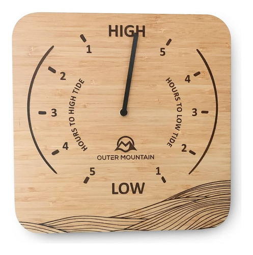 Reloj De Marea De Montaña Exterior - Reloj Náutico - Reloj D 0