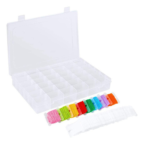 Caja De Almacenamiento Para Hilo De Bordado, 100 Piezas 0 Caja De Almacenamiento Para Hilo De Bordado, 100 Piezas 0