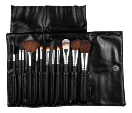 Kit Imperdible De Brochas De Maquillaje + Estuche 0