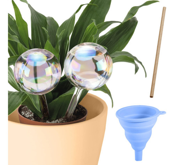 Bulbos De Vidrio Para Regar Plantas Globos Embudo De Agua 0