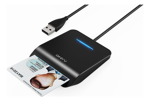 Lector De Tarjetas Inteligentes Compatible Con Windows, Mac 0