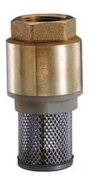 Válvula Retención De Fondo Bronce 3/4 0
