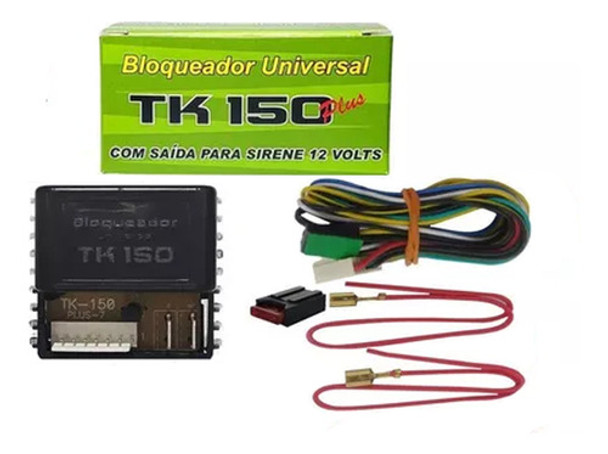 Kit 10 Bloqueador Veicular Anti Furto Roubo Universal Tk150 0