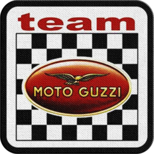 Parche Termoadhesivo Team Moto Guzzi 0