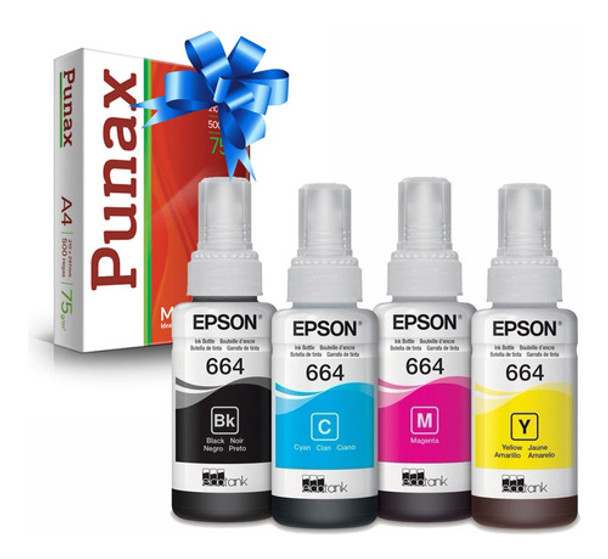 Tinta Original Epson T664 L380 L220 L355 L375 L210 0