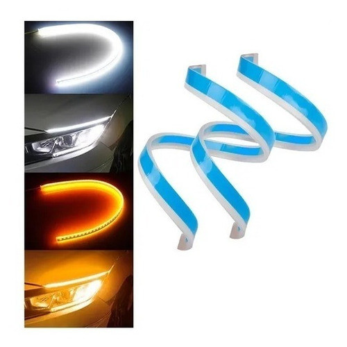Tira Led Drl Flexible 30cm Secuencial Interior / Exterior 0