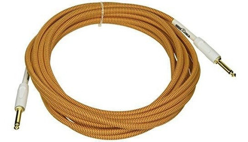 Cerdo Cerdo Cable De Audio Para Instrumentos 20 Ft Naranja C 0