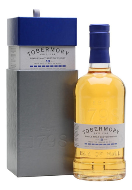 Whisky Tobermory 18 Años 46,3% 700 Ml 0