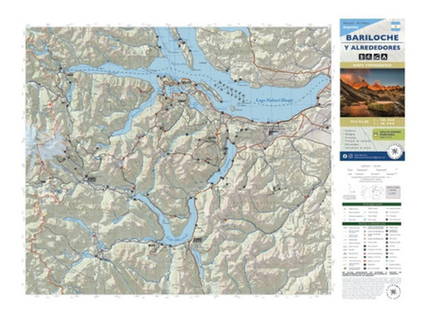Mapa Topográfico Bariloche Y Alrededores - Signa Naturae 0 Mapa Topográfico Bariloche Y Alrededores - Signa Naturae 0