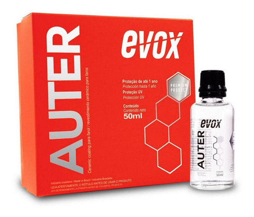 Auter Coating Cerámico Para Faros Evox 50ml 0