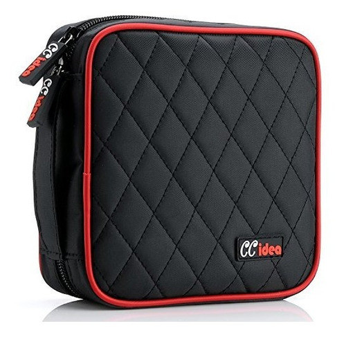 40 Capacidad Cd O Dvd Case Holder Billetera Portatil Almacen 0