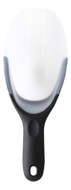 Cucharón Magnético Para Congelador Con Mango Suave, Negro 0