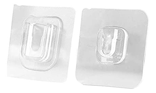 Ganchos De Pared Adhesivos Transparentes De Doble Cara Gsr - 0