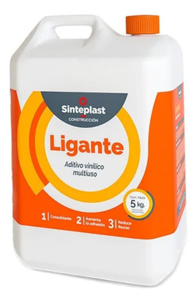 Ligante Tacuru Aditivo Multiuso Mortero Sinteplast 5kg Indu 0