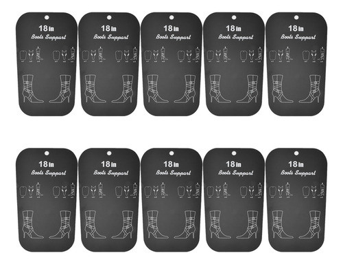 Botas Pretas De 18 Polegadas Suportam 5 Pares De Suporte De 0