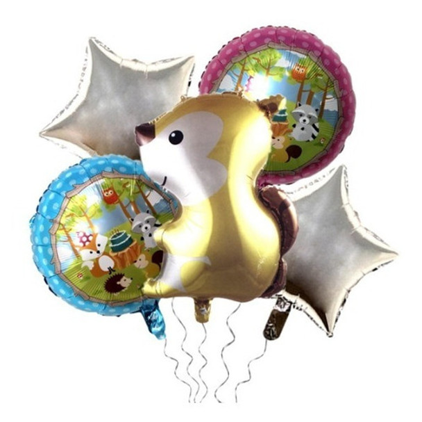 Set Animales Del Bosque - 5 Unidades - Universo Mágico 0