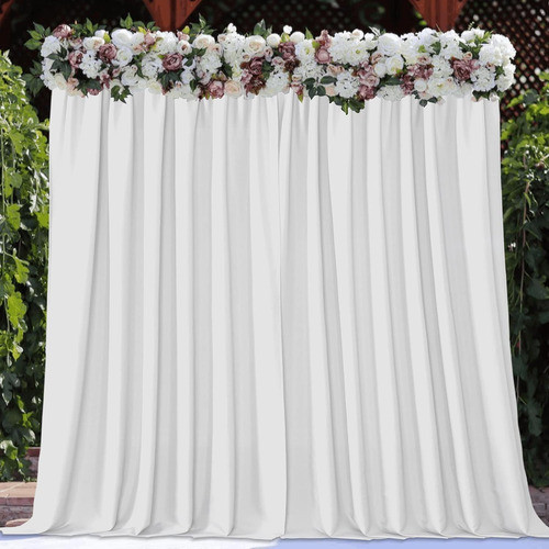 Telón De Fondo Blanco, 152cm X 305cm, Poliéster Arrugado 0