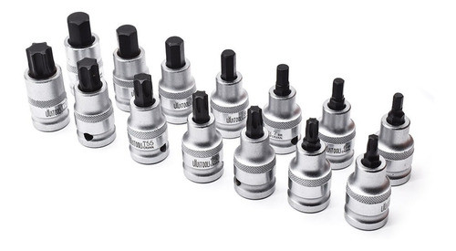 Juego De Dados Torx Y Hexagonal 1/2 14 Pz Tup014 0