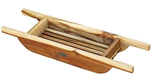 Ecodecors Solid Bath Caddy, Marrón 0
