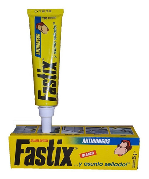 Fastix Blanco Silicona 25g  Sellador Adhesivo *supercenter* 0