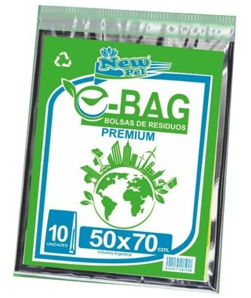 Bolsa De Residuo Consorcio Basura Negras 80x110 X50u 0