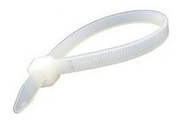Precinto Abrazadera Blanca 5 X 400 Mm Bolsa 100uni - Ynter 0