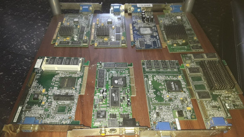 Lote Tarjetas De Video Para Pentium 4 Func. Perfecto 0