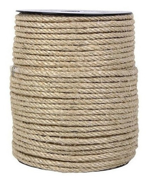 Cuerda Sisal 10 Mm Natural Trenzada (10 Metros) Artesanías 0