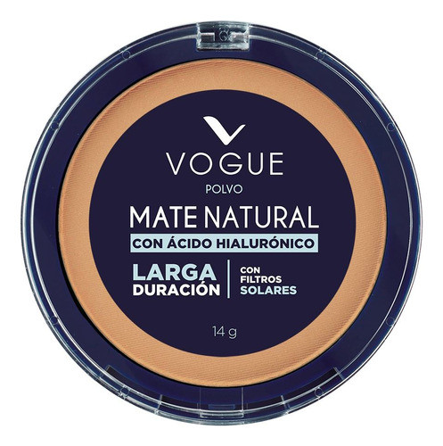 Polvo Compacto Mate Natural Vogue Arena 0
