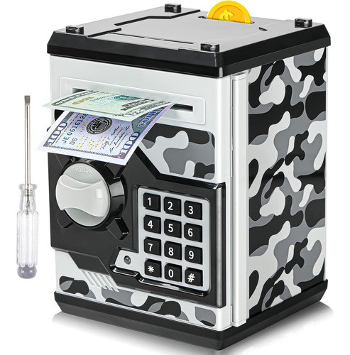 Caja De Ahorro Electrónica Miniatura Con Contraseña 0