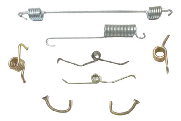 Kit Juego Anclajes Y Resortes 1 Rueda Ford Duty - Jj 60025 0