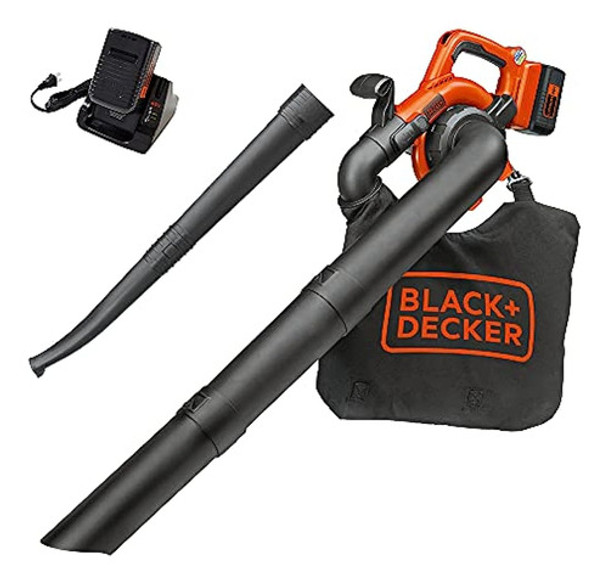 Decker Negro Soplador De Litio Lswv36 / Aspiradora 0