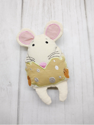 Ratón Pérez Muñeco Bordado Para Guardar Diente Regalo Ideal 0