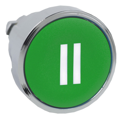 Cabezal Para Pulsador Empotrado No Iluminado Verde 22mm 0