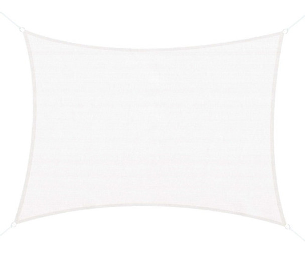 Malla Toldo Vela Alta Calidad 6 X 3 Metros Uv 98% Blanco 0