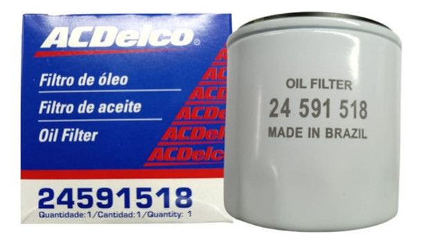 Filtro Aceite Chevrolet Cobalt/spin 1.8 Nafta 1997/2011 0 Filtro Aceite Chevrolet Cobalt/spin 1.8 Nafta 1997/2011 0