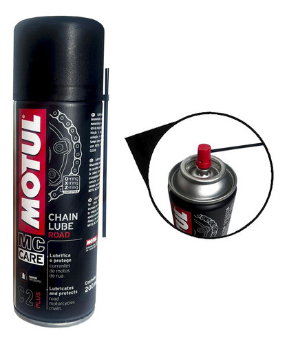 Graxa Lubrificante Corrente Motul C2 Plus Chain Lube Road 0