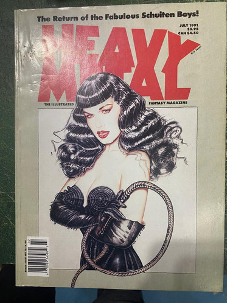 Revista Heavy Metal Julio 1991 (ingles) 0