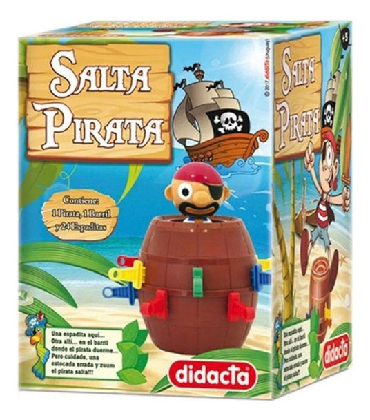 Salta Pirata Didacta Súper Divertido 0