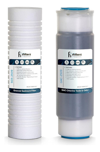 Ifilters Lwh-d Gen2/versión 2 Juego De Filtros De Repuesto O 0