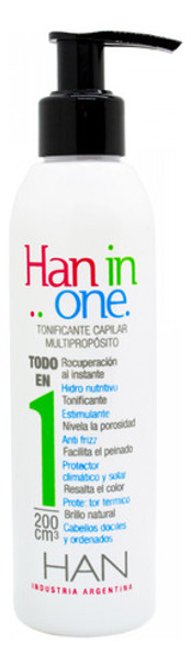Han All In One Tonificante Capilar Protector Brillo X 200ml 0 Han All In One Tonificante Capilar Protector Brillo X 200ml 0