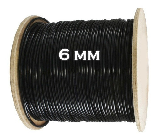 10 Mt X 6mm Cable Acero  Gym Importado Premium Servicegym 0