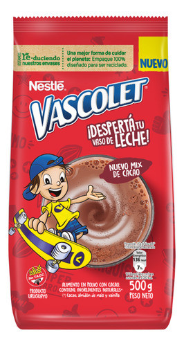 Cocoa En Polvo Vascolet 500 Grs. 0