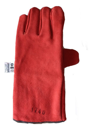 Guante Soldador Rojo Fn Gd15 0