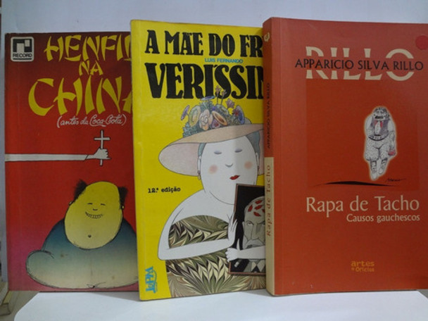 3 Livros Humor Mãe Do Freud + Henfil Na China + Raspa Tacho 0