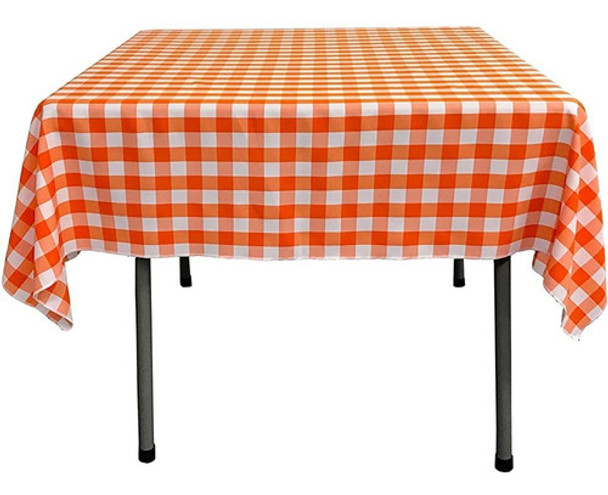 Mantel De Lino Superpuesto A Cuadros, 58 Por 58 Pulgadas, Na 0 Mantel De Lino Superpuesto A Cuadros, 58 Por 58 Pulgadas, Na 0