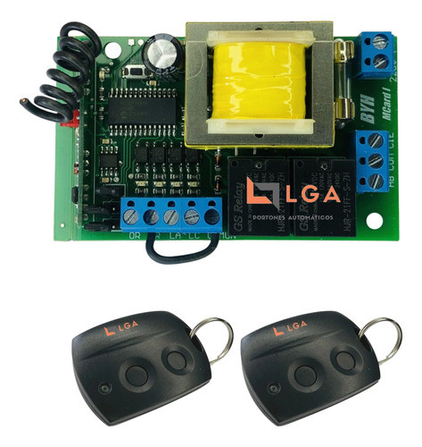 Placa Plaqueta Universal Seg Ppa Alse Gelb + 2 Controles 0